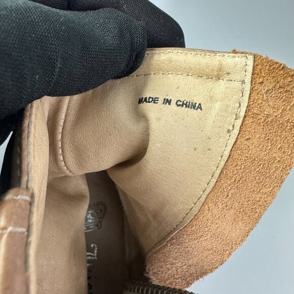 NWOB Rare Juicy Couture Chiller Durango Calf Leather Booties, Size 6 - Picture 12 of 13